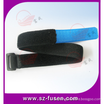 Eco-Friendly Custom Nylon Velcro Strap with Buckle